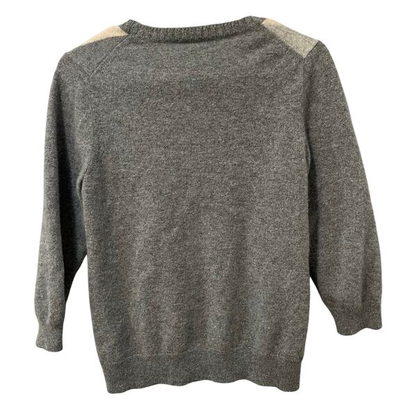 J. Crew Collection Women's 100% Italian Cashmere Sweater Gray Sz S - Picture 2 of 6